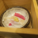 あなごと日本酒 なかむら - 酢〆