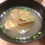 日本橋蛎殻町 すぎた - 浅蜊のお味噌汁