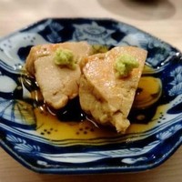 日本橋蛎殻町 すぎた - 鮟肝＋新政火の鳥