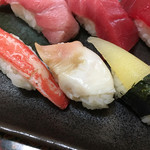 すし徳 - 「カニ」・「ほっき貝」・「数の子」三人衆！！