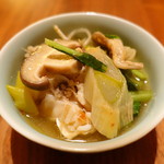 虎茶屋 - 火鍋取り分けました