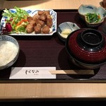 しらなみ 魚と酒 - マグロ竜田揚げ定食