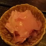 生姜料理 しょうが - おつまみガリ　美味い　2016.11