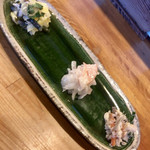 とんかつ ひやま - 前菜です。とても美味しかった(≧∀≦)