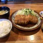 とんかつ ひやま - ロースカツ大セット2160円