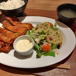 鶏だらけ - 唐揚げランチ ¥500