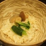 お料理 佐藤 - 土鍋の炊き込みご飯
