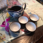 Shinsui Mukou - 食後提供のプーアール茶 2016年12月