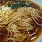 そばうどん處 七福 弁天庵 - 二八そば接写。