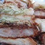 とんかつ マンジェ - 上ロースカツサンド H28.11再訪