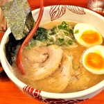 麺処 あす花 - '16.12 特製鶏白湯らーめん