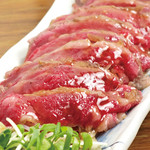 Seared Yonezawa beef with grated daikon radish and ponzu sauce