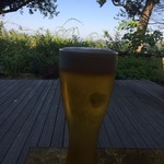 海のしょうげつ - 朝からのビールが最高ですね。