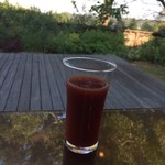 海のしょうげつ - フレッシュトマトジュースです。