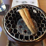 海のしょうげつ - 七論で干物を焼きます。