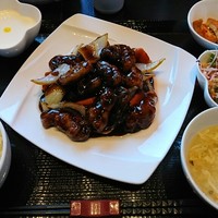 御膳房 銀座店 - 黒酢酢豚 ランチ 1,100円