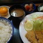 どんぶり - 豚カツ定食