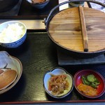 山科 - 「天ぷら味噌煮込うどんランチ」（1,180円）