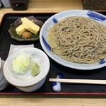 手打そば加々家 - もり750円