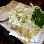 旨焼　まる好 - 白子の天ぷら！(2016,11/30)