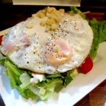 旨焼　まる好 - まる好シーザーサラダ(ハーフ)！(2016,11/30)