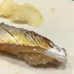 うを徳 - 鯵の酢締め