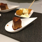 エイチシーハーバー バイ ルユイットサンク - ディナーコースのアミューズ。