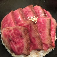 御曹司 松六家 - 「極上黒毛和牛ひつまぶし御膳」の肉