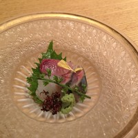 御曹司 松六家 - 三種のお造り（￥400）