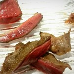 ウシマル - 奥からジャージー牛 真鴨 小鴨