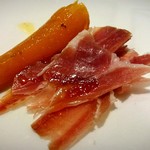 ウシマル - あや姫と生ハム