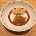 飛 - ボタン海老と海鼠腸