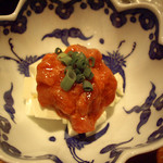 たべごと屋 ござる - クリームチーズの酒盗がけ:2008年6月_ござる