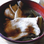 手打うどん 松屋 - 2010年12月　裏メニューの肉汁