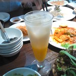 Senchan - マンゴーマッコリ。初めて飲みました。