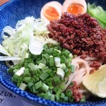 豚骨ラーメン　すず木 - しびれ担々麺（大盛）