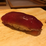 鮓 きずな - 201612再訪  噴火湾本まぐろ 漬け