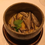 鮓 きずな - 201612再訪  岡山椎茸の茶碗蒸し