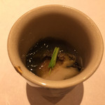 鮓 きずな - 201612再訪  岩手蝦夷アワビ 青森の青海苔