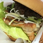 モスバーガー - じゃじゃ味噌チキンバーガー