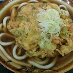 むさしの - かき揚げ天うどん(380円）