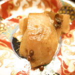 來経 - 蕪の皮の実山椒煮