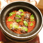 來経 - 秋刀魚とイクラ　生姜牛蒡炊き込みご飯