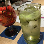 居酒屋ましろや - @araさんのいちごサワー700円&季節のフルーツジュース380円♤キウイ美味しかった(^^)♡