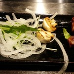 銀座のステーキ - オーガニックのマッシュルーム