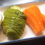 手打ちそば八轟 - ぬか漬