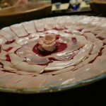 比良山荘 - 月鍋のお肉