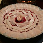 比良山荘 - 月鍋のお肉