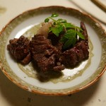 比良山荘 - 熊肉赤身の塩焼き