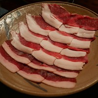 比良山荘 - いのしし肉